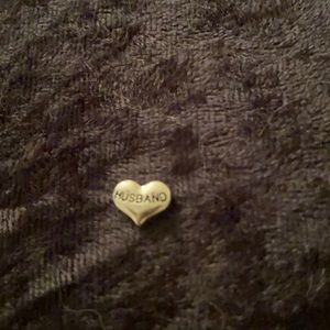 origami owl husband heart charm